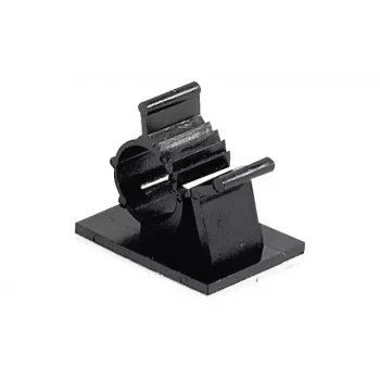 EXERTIS CONNECT kabelholder, kabelklips, selvklæbende, 100-pak 14,7 mm til 19,1 mm (629031)