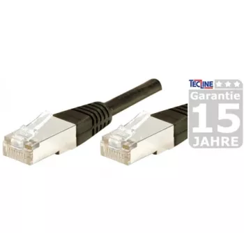 EXERTIS CONNECT Cat6 outdoor vandtæt patchkabel F/UTP, sort, 50 m 845050