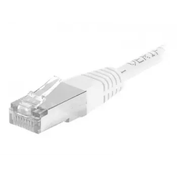 EXERTIS CONNECT Cat.6a F/UTP patchkabel, 15 m, sort, 10 Gbps, slank snagless-knækbeskyttelse