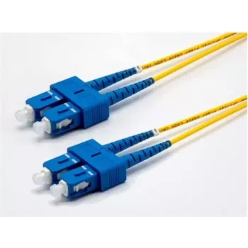 Ekivalan OS2 Duplex patchkabel SC/SC, 9/125 µm, gul, 1,0 m COZ008DCDC2SJ0010A