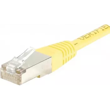 EXERTIS CONNECT CAT.5e F/UTP afskærmet patchkabel, gul, 3,0 m 854106