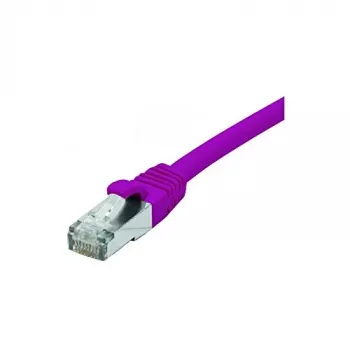 EXERTIS CONNECT CAT 6 F/UTP-patchkabel, PoE, halogenfri, violet, 30 m 854419