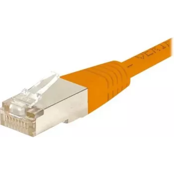 EXERTIS CONNECT CAT6 F/UTP-patchkabel, orange, 25 m, Slim Snagless 853339