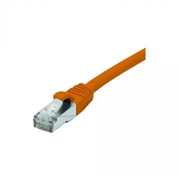 Exertis Connect 854427 Cat.6 F/UTP-patchkabel, 15 m, orange, PoE, halogenfri