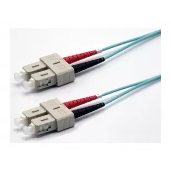 Ekivalan OM3 duplex LWL-patchkabel SC/SC 7 m aqua COZOM3DCDC2SA0070A