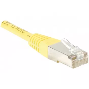 Exertis Connect 853353 Cat.6 F/UTP patchkabel, 50 m, gul, slim bend protection