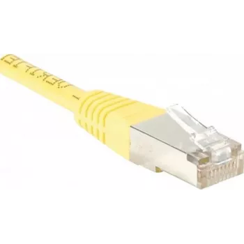 Exertis Connect 854103 0,5 m Cat5e F/UTP (FTP) gult netværkskabel