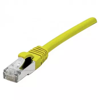 EXERTIS CONNECT Cat. 6 F/UTP patchkabel, 25 m, gul, halogenfri, PoE 854397