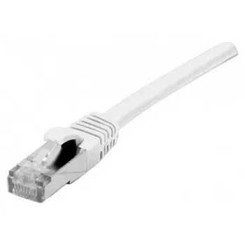 EXERTIS CONNECT Cat.6 F/UTP PoE LSZH hvidt 30 m patchkabel med Snagless Boot 854408