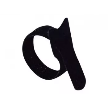 Exertis Connect velcro-kabelbinder, 21 cm, 20 stk., sort 629164