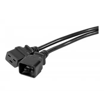 EXERTIS CONNECT strømforlængerkabel C20 til C19 2m sort 808002