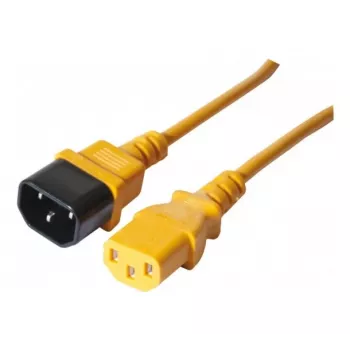 EXERTIS CONNECT strømforlængerkabel IEC C14 til C13, 1,8 m, orange EXC808075