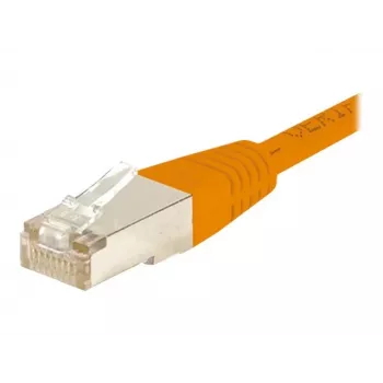 EXERTIS CONNECT CAT.6 S/FTP-patchkabel, PiMF, orange, 3,0 m 854470