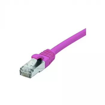 EXERTIS CONNECT Cat. 6 F/UTP PoE halogenfrit lyserødt patchkabel, 25,0 m 854440