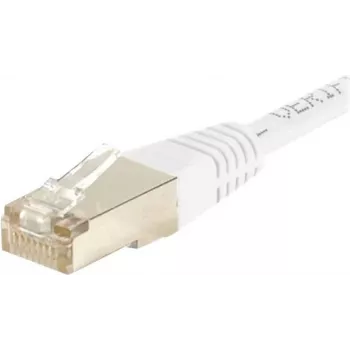 EXERTIS CONNECT Cat6 F/UTP patchkabel, 2 m, hvid, Slim Bend Protection 853813