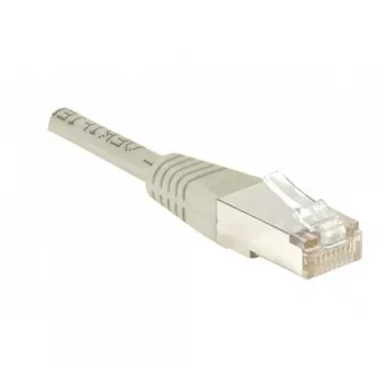 EXERTIS CONNECT Cat5e F/UTP patchkabel, grå, 0,15 m, Slim Snagless Boot 857800