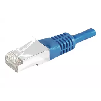 EXERTIS CONNECT Cat.6A S/FTP patchkabel, 10 m, blå 858322