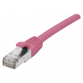 Exertis Connect 854385 Cat 6A S/FTP (PiMF)-patchkabel, 25 m, pink, Slim Bend Protection