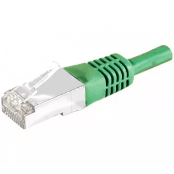 EXERTIS CONNECT CAT.6 S/FTP PiMF patchkabel, 1 m, grøn 856848