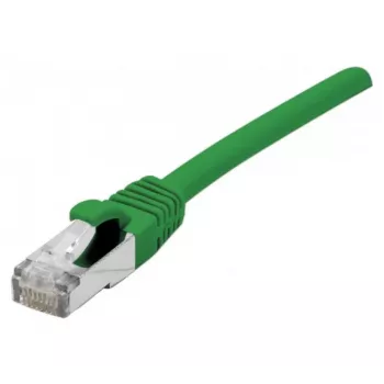 EXERTIS CONNECT Cat. 6 F/UTP patchkabel, PoE, halogenfri, grøn, 30,0 m 854400