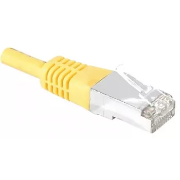 Exertis Connect Cat6 S/FTP patchkabel, 1 m, gul 856849