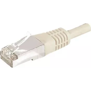 EXERTIS CONNECT Cat.6a F/UTP patchkabel, 1,5 m, grå, 10 Gbps, Slim Snagless Boot 859504