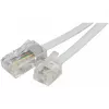 EXERTIS CONNECT telefonkabel, hvid, 7,0 m (EXC911746)