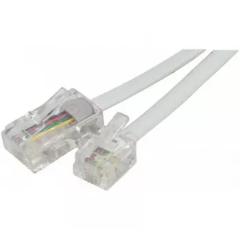 EXERTIS CONNECT telefonkabel, hvid, 7,0 m (EXC911746)
