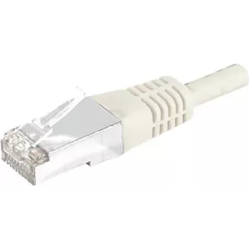 EXERTIS CONNECT 857700 Cat.6A S/FTP patchkabel, 0,5 m, grå, Slim Boot