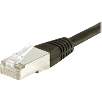 EXERTIS CONNECT Cat6 S/FTP patchkabel, 0,15 m, sort 856816