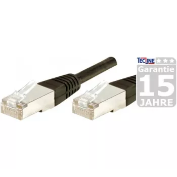 EXERTIS CONNECT Cat.6 S/FTP patchkabel, PiMF, sort, 0,3 m, Slim Snagless Boot 856825