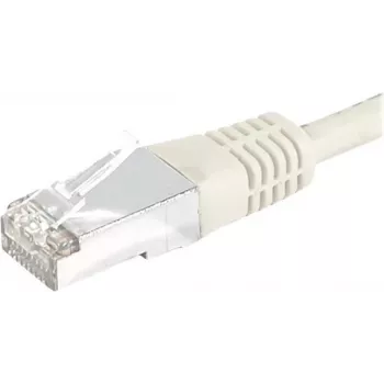 EXERTIS CONNECT Cat6 S/FTP patchkabel, PiMF, grå, 0,5 m, Slim Snagless 856828