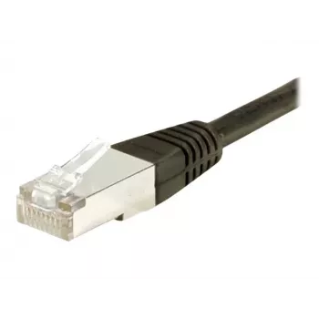 EXERTIS CONNECT Cat6 S/FTP PiMF patchkabel, 5 m, sort 856888