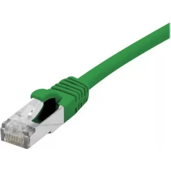 EXERTIS CONNECT Cat 6A S/FTP patchkabel, 1,5 m, grøn, Slim Snagless 858437