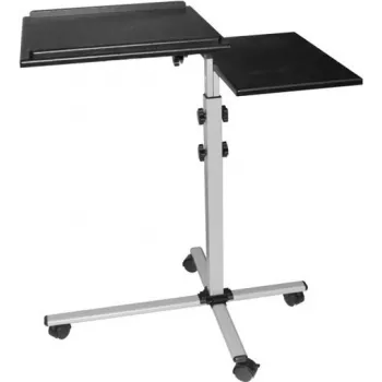 EXERTIS CONNECT Mobilt multifunktionsbord på hjul, 1000 x 500 mm, sort (965033)