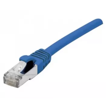Exertis Connect CAT 6a S/FTP patchkabel, RJ-45 til RJ-45, 1,5 m, blå, LSZH, snagless, 10 Gbps 858453