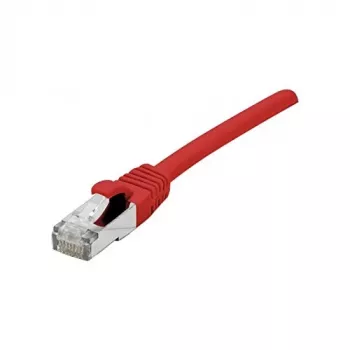 EXERTIS CONNECT Cat 6A S/FTP patchkabel, rød, 0,5 m, slim snagless boot 858467