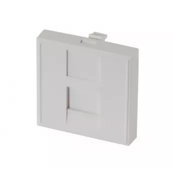 EXERTIS CONNECT Dexlan centerpladeindsats 45 x 45 mm til 1 keystone-modul, signalhvid RAL 9003 (911722)