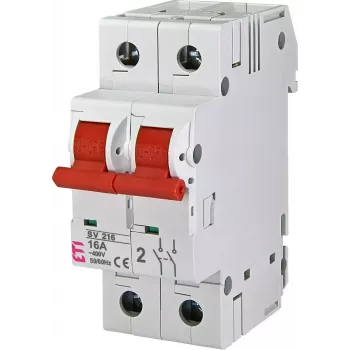 ETI SV 216 2P 16A modulær lastafbryder 002423221