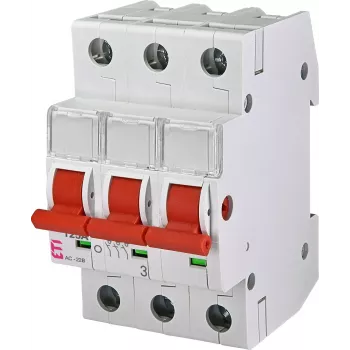 ETI SV 3125 3-polet 125A lastafbryder til tavleindbygning 002423317
