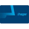 Hager RTH303X transponderkort til ODT 2.0 video touch-display udendørsstation