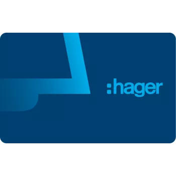 Hager RTH303X transponderkort til ODT 2.0 video touch-display udendørsstation
