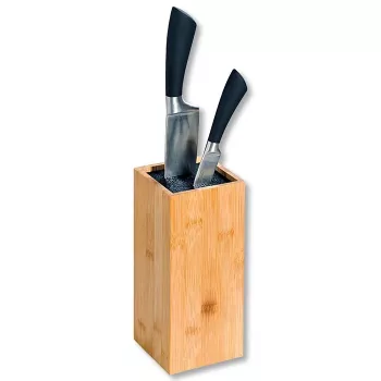 Kesper Bamboo Knife Stand