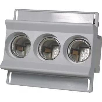 ETI D02 NEOZED 63A 3-polet sikringsholder med beskyttelsesdæksel 002222021