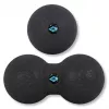 SCHILDKRÖT Dual massage-sæt, 2-dele: 1 peanut bold (ca. 80 x 160 mm), 1 massagebold - 1 stk (960134)