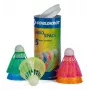 SCHILDKROT Aerospace plastik fritidsfjerbold i genlukkelig æske, 1 stk. (970910)
