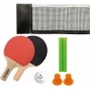 DONIC SCHILDKRÖT mini bordtennis-sæt – 2 FSC-bat (140 x 90 mm), bold, net 788460