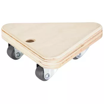 Wagner design yourself transportvogn MM 1313 birk 140 x 140 x 43 mm, 100 kg belastning, 4 drejehjul 20131301