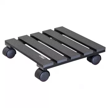 WAGNER Multi Roller WPC antracitgrå 60 dobbelthjul 60 kg firkantet (20050001)