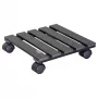 WAGNER Multi Roller WPC antracitgrå 60 dobbelthjul 60 kg firkantet (20050001)